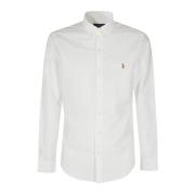 Slim Oxford Overhemd Ralph Lauren , White , Heren