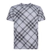 Witte T-shirts Polos voor Mannen Burberry , Multicolor , Heren