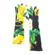 Bloemen Avondhandschoenen Dolce & Gabbana , Multicolor , Dames