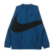 Windbreaker Half-Zip Jacket Nike , Blue , Heren