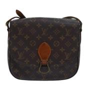 Pre-owned Canvas louis-vuitton-bags Louis Vuitton Vintage , Brown , Da...