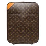 Pre-owned Canvas briefcases Louis Vuitton Vintage , Brown , Dames