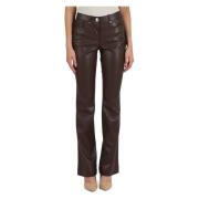 Imitatieleren Broek met Vier Zakken Marciano , Brown , Dames