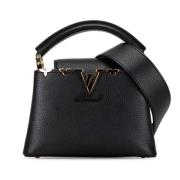 Pre-owned Fur handbags Louis Vuitton Vintage , Black , Dames