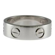 Pre-owned White Gold rings Cartier Vintage , Gray , Dames