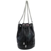 Pre-owned Leather shoulder-bags Christian Louboutin Pre-owned , Black ...