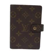 Pre-owned Canvas home-office Louis Vuitton Vintage , Brown , Dames