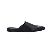 Leather sandals Balenciaga , Black , Dames