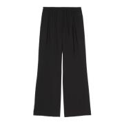 Culottes met brede elastische tailleband Marc O'Polo , Black , Dames