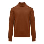 Zachte Turtleneck Sweater BomBoogie , Brown , Heren