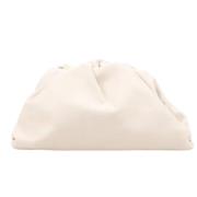 Pre-owned Leather handbags Bottega Veneta Vintage , White , Dames