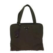 Pre-owned Cotton prada-bags Prada Vintage , Green , Dames