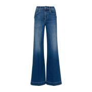 Flared jeans met hoge taille Jacob Cohën , Blue , Dames