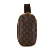 Pre-owned Plastic shoulder-bags Louis Vuitton Vintage , Brown , Dames