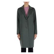 Stijlvolle Viscosemix Jas Emme DI Marella , Green , Dames