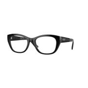 Zwarte Frame Zonnebril Vogue , Black , Heren