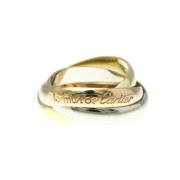 Pre-owned White Gold rings Cartier Vintage , Yellow , Dames