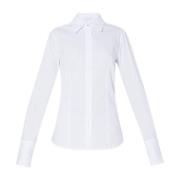 Witte Slim Fit Dames Overhemd Liu Jo , White , Dames