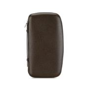 Pre-owned Leather wallets Louis Vuitton Vintage , Brown , Dames