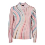 Gestreepte Multicolor Gebreide Trui PS By Paul Smith , Multicolor , Da...