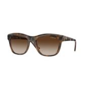 Bruin Verloop Zonnebril Vogue , Brown , Unisex