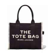 Jacquard Grote Tote Tas Marc Jacobs , Black , Dames