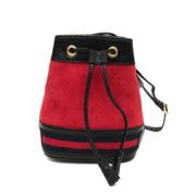 Pre-owned Suede gucci-bags Gucci Vintage , Red , Dames