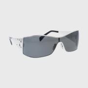 Stijlvolle Zonnebril Zwarte Frame Celine , Gray , Dames