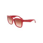 Granate Stijlvol Model Zonnebril Lacoste , Red , Dames