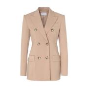 Beige Blazer 22046061600-025 Sportmax , Beige , Dames