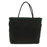 Pre-owned Canvas totes Prada Vintage , Green , Dames