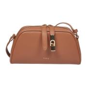 Goccia Schoudertas Brandy Furla , Brown , Dames