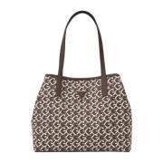 Vikky II 2-in-1 Tote Bruin Multi Guess , Brown , Dames