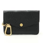 Pre-owned Canvas pouches Louis Vuitton Vintage , Black , Dames