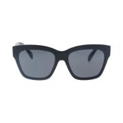 Stijlvolle Zonnebril Zwarte Frame Celine , Black , Dames