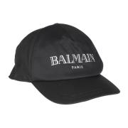 Kinderen Zonneklep Hoed Balmain , Black , Unisex