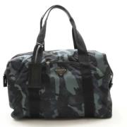 Pre-owned Fabric travel-bags Prada Vintage , Green , Dames