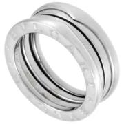 Pre-owned White Gold rings Bvlgari Vintage , Gray , Dames