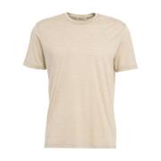 Heren Beige T-Shirts & Polos Aw24 Stefan Brandt , Beige , Heren