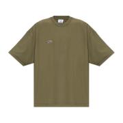 Logo T-shirt Vetements , Green , Heren