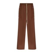 Sweatpants Pusher Rick Owens , Brown , Dames