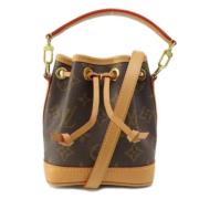 Pre-owned Canvas handbags Louis Vuitton Vintage , Brown , Dames