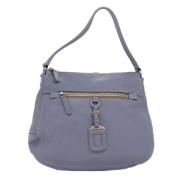 Pre-owned Leather prada-bags Prada Vintage , Gray , Dames