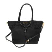 Pre-owned Fabric totes Prada Vintage , Black , Dames