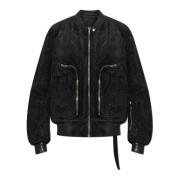 Bauhaus Flight Jacket Rick Owens , Black , Heren