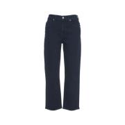 Blauwe Jeans Aw24 Dameskleding 7 For All Mankind , Blue , Dames