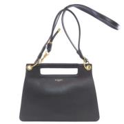 Pre-owned Leather shoulder-bags Givenchy Pre-owned , Black , Dames