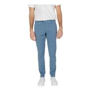 Stijlvolle lichtblauwe katoenen broek Antony Morato , Blue , Heren