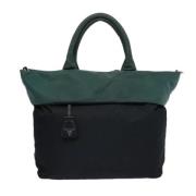 Pre-owned Fabric totes Prada Vintage , Green , Dames