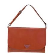 Pre-owned Vinyl prada-bags Prada Vintage , Orange , Dames